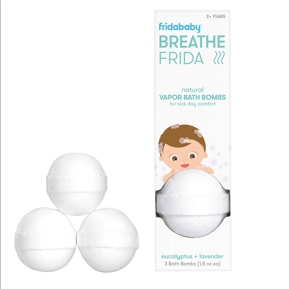 Fridababy BreatheFrida NATURAL VAPOR BATH BOMBS